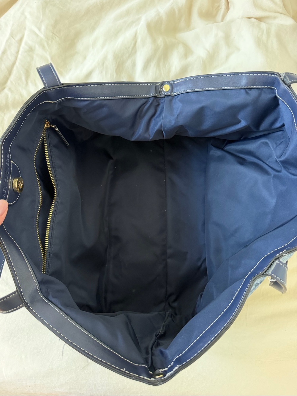 Parke X SCL Denim Tote - Picture 7 of 8